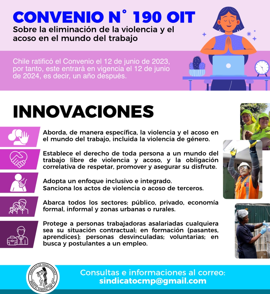 CONVENIO N° 190 OIT